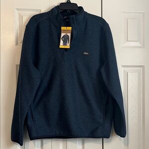 Eddie Bauer Navy Sweater Fleece